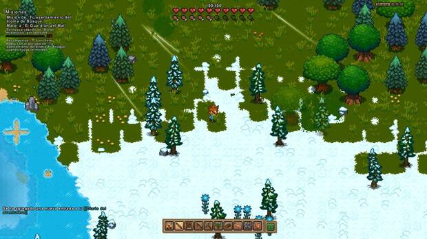 Una de las novedades con la versin 1.0 es la transicin entre biomas, que conecta mejor cada zona del mundo.