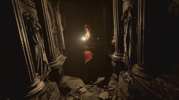 La iluminacin es uno de los mejores elementos de Tormented Souls 2 al generar una ambientacin terrorfica.