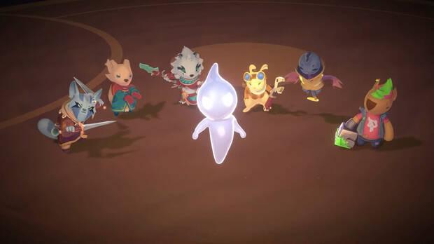 Seis hroes y un fantasma son los protagonistas de una trama que gira en torno a la importancia del grupo.