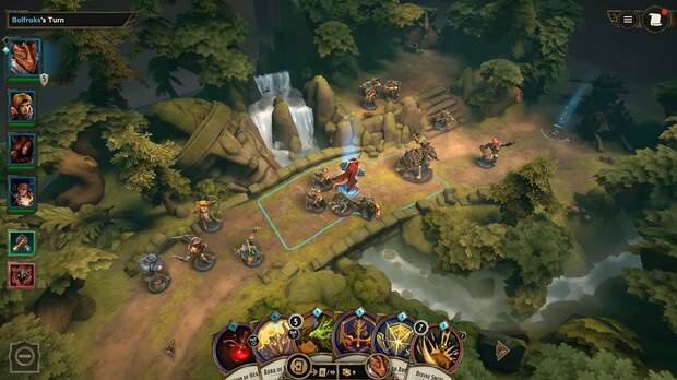 Una de las misiones nos propona defendernos de una emboscada goblin en el bosque de Neverwinter.