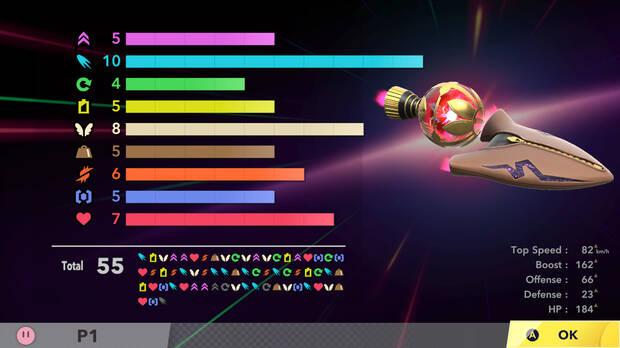 Una imagen para haceros una idea de las estadsticas que podis mejorar en el transcurso de cada partida.