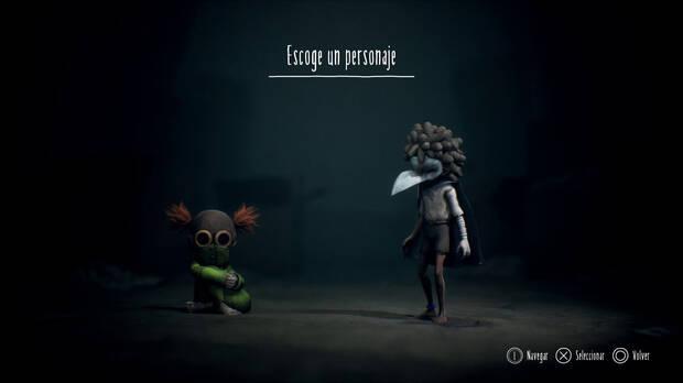 No se puede cambiar de personaje en medio de la partida ni manejar momentáneamente al otro protagonista.