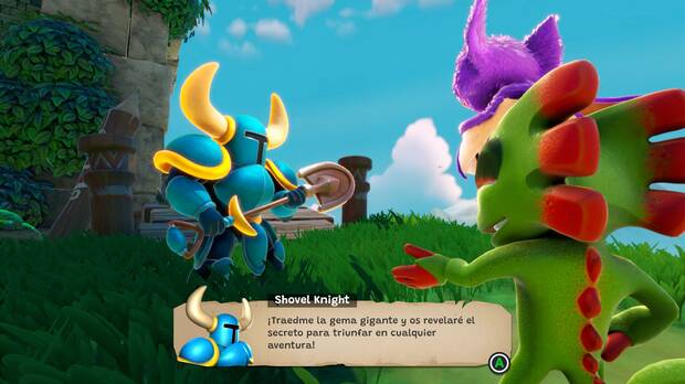 Durante nuestra aventura nos encontraremos a algunos inesperados compaeros.