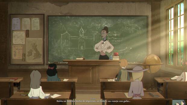 ste título nos transporta a una película de animación, en la que nosotros somos la protagonista.