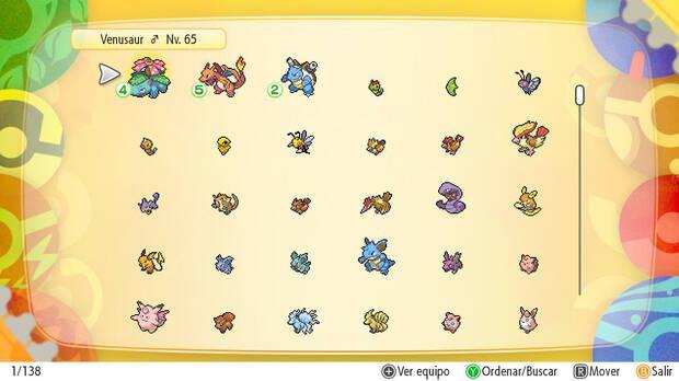 Ahora nos llevaremos nuestra Caja Pokémon a todos lados, por lo que no tendremos que buscar ningún PC para reorganizar nuestro equipo, haciendo de este proceso algo mucho más ágil y cómodo.