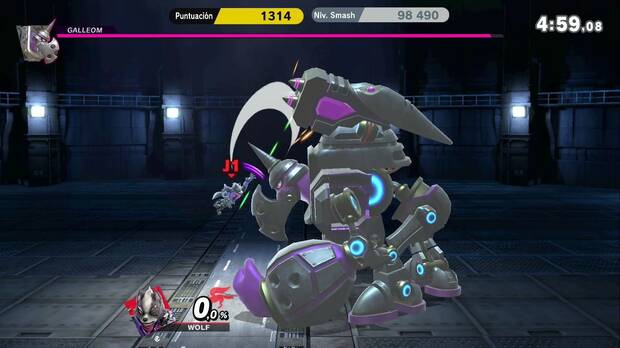 Si sois fans del modo Emisario Subespacial de 'Super Smash Bros. Brawl', os alegrará saber que esta entrega también recupera algunos elementos de él, como este jefazo.