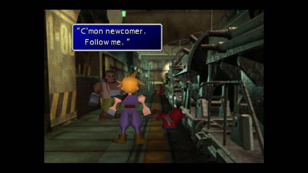 Ni 'allévoy' ni 'allóvoy', el mítico 'Final Fantasy VII' está completamente en inglés.