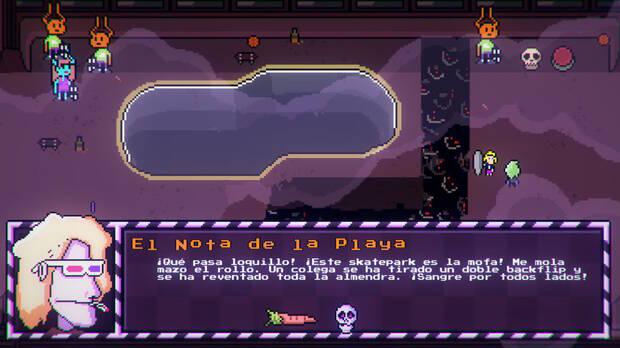Las conversaciones con los personajes secundarios que se encuentran en los escenarios son tremendas y han sido subtituladas en español.