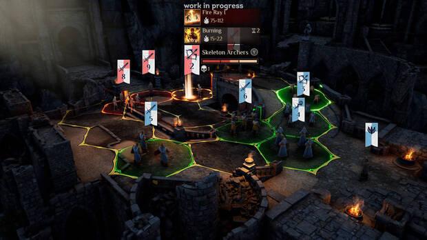 El sistema de combate por turnos nos recuerda a títulos como los de la saga 'XCOM'.