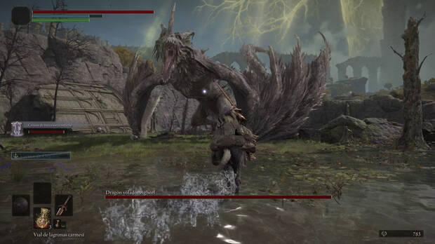 Combatir en vuestra montura a un gigantesco dragón es una de las cosas más épicas que podréis hacer en esta beta.