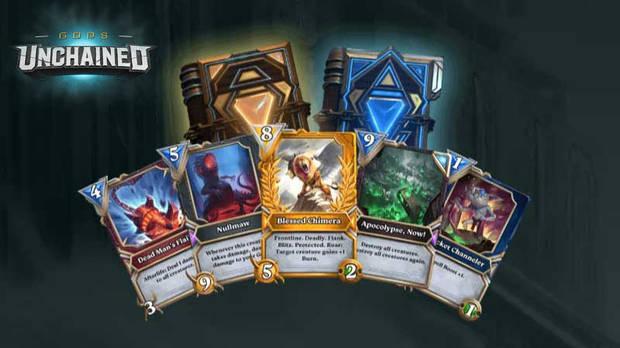 'Gods Unchained' es un juego de cartas free-to-play que utiliza la tecnología NFT y el blockchain.
