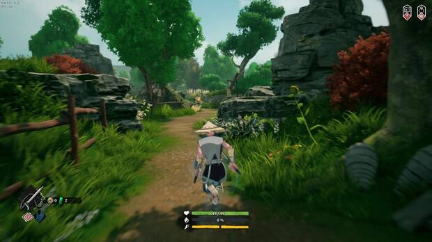 El mapa cambia con cada partida, se mantienen algunas mejoras... Es un 'roguelike' clásico enfocado a la acción.