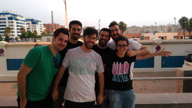 Los fundadores de Malagajam.