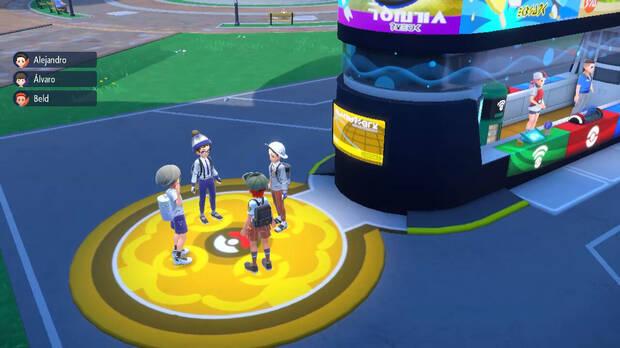 Los jugadores de Escarlata que visiten un mundo de Púrpura podrán encontrar los Pokémon exclusivos de esa edición, y viceversa.