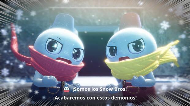 Es el turno de los hijos de los Snow Bros. originales. ¿Podrán detener al rey Atchich, más poderoso que nunca?