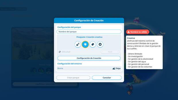 Si quieres crear sin presiones, puedes hacerlo a través del modo creativo