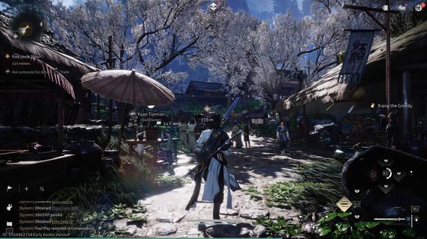 Aunque puedes jugarlo en solitario y centrar tu progreso en la historia principal, 'Where Winds Meet' te invita a explorar por tu cuenta y en compaa.