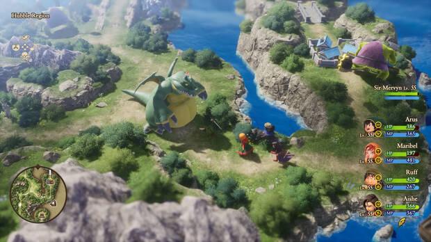 Los combates no son aleatorios, y podemos hacer un ataque preventivo (que causa puntos de daño) antes de entrar.