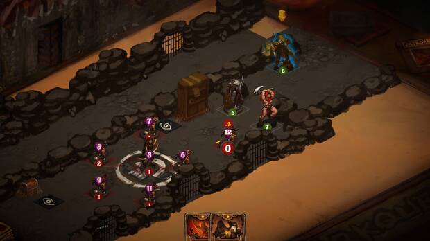 El gameplay es bastante clásico: mueve a tus personajes por la cuadrícula, actúa en el turno y prepárate para resistir las embestidas enemigas.