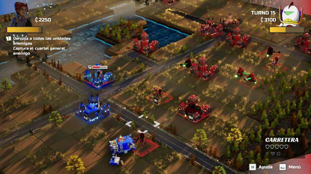 Visualmente es sencillo y bonito, aunque las unidades podrían ser más carismáticas.