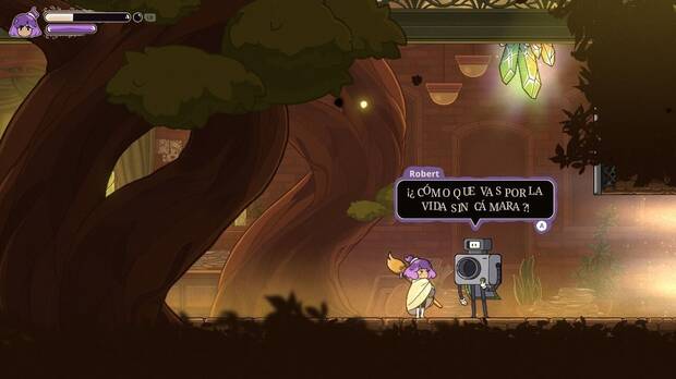 La cámara sirve para hacer fotos en el mapa y marcar los puntos de interés.