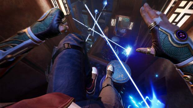 El parkour es uno de los elementos fundamentales del juego.