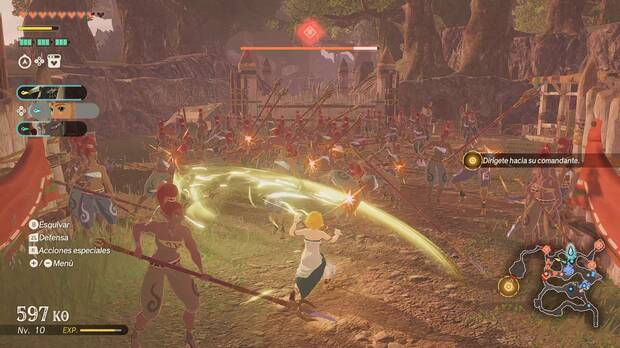 El tratamiento de multitudes es bastante bueno, manteniendo la fluidez en todo momento.