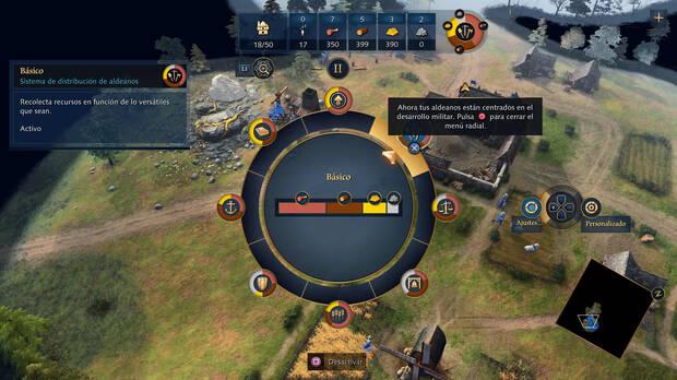 La interfaz para mando puede intimidar al principio, pero pasada la curva de aprendizaje es prctica. Adems, puedes jugar con ratn y teclado si lo prefieres.