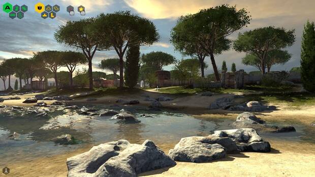 Los escenarios de The Talos Principle son preciosos.