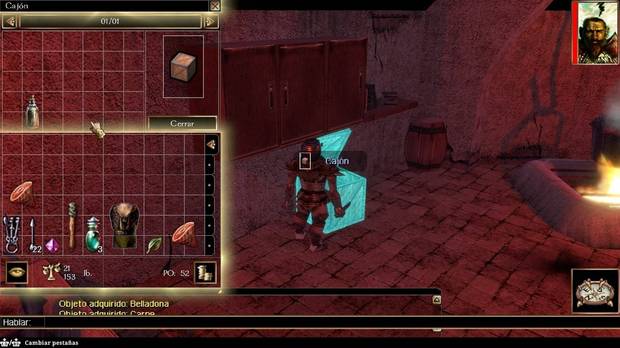 La interfaz en consolas es un poco caótica e incómoda, y aunque Beamdog se ha esforzado para adaptarlo todo al pad, no termina de funcionar.