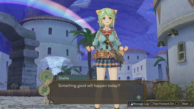 En 'Atelier Shallie' volvemos a tener dos protagonistas, y además se volvió a una paleta más vibrante, que es lo habitual en 'Atelier'.