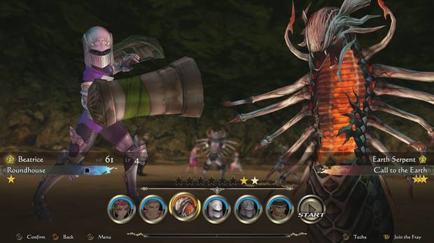 Los combates son muy estratégicos y profundos, para nada son los turnos genéricos que encontramos en la mayoría de JRPG. Si este te parece el apartado más importante de un RPG, lo disfrutarás en grande.