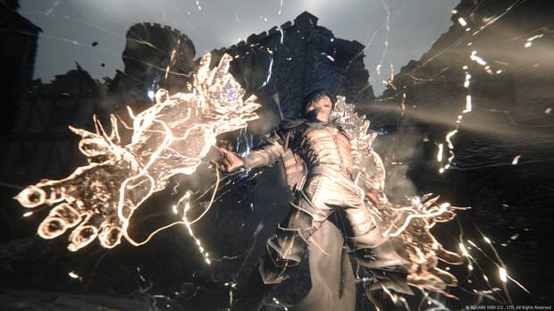Después de algunos experimentos con sistemas híbridos, 'Final Fantasy XVI' lo apuesta todo a convertirse en un buen 'hack´n slash' rolero.