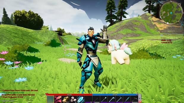 Captura de pantalla de DreamWorld