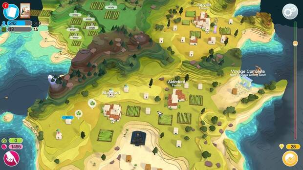 Captura de pantalla de Godus