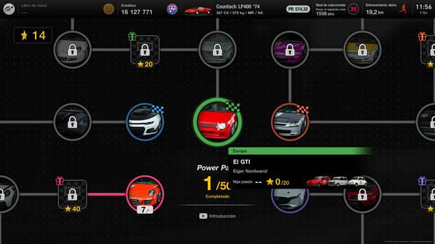 En determinados puntos encontrarás recompensas que bloquean el progreso hasta que has conseguido un número determinado de estrellas.