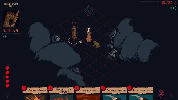 Podemos empujar a unos enemigos contra otros, atraerlos a trampas y llevar a cabo otras estrategias conforme creamos nuevas cartas.