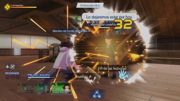 Los combates son frecuentes y se resumen en una mec�nica piedra-papel-tijera que puede hacerse algo mon�tona.