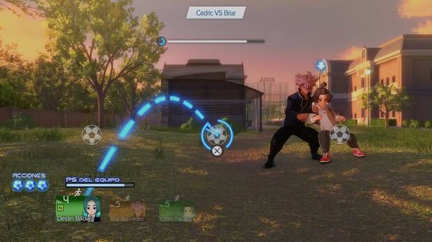 Hay una buena variedad de minijuegos, a veces relacionados con el f�tbol.