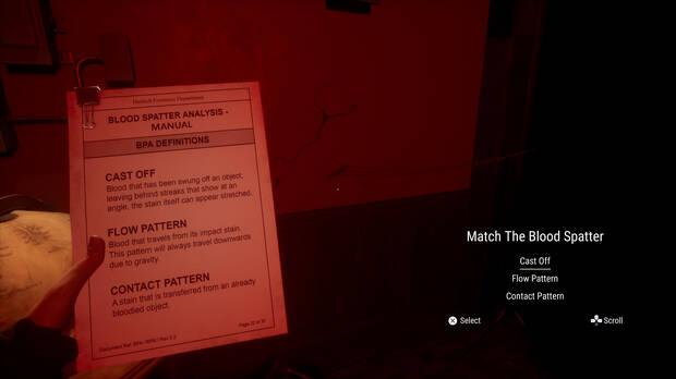 La idea de las pistas forenses es genial, pero la ejecuci�n no tanto.