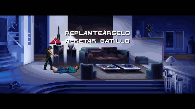 Repetir la campaña te da opción a tomar algunas decisiones diferentes a la película, con pequeñas consecuencias posteriores.