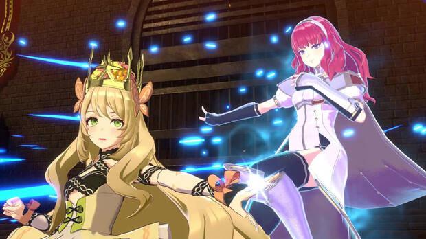 Gracias a los Emblemas podremos invocar el poder de los grandes héroes de la saga. En esta imagen podéis ver a Celica de 'Fire Emblem Echoes: Shadows of Valentia'.