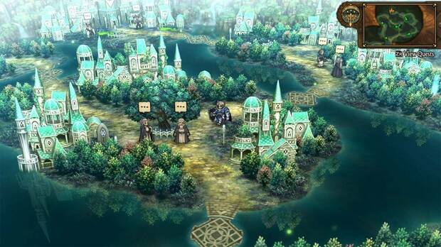 El continente de Fevrith ser variado y precioso.