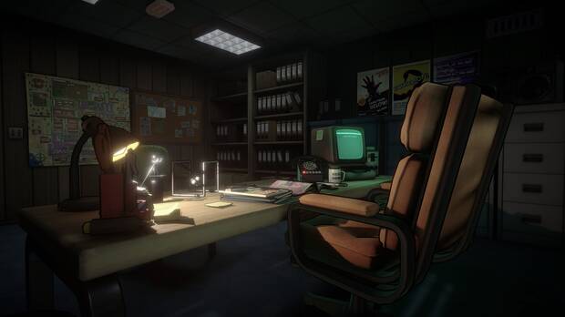 En ‘Killer Frequency’ hay que resolver un misterio, en realidad virtual, pero con humor.