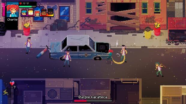 A veces una aventura gráfica, otras un plataformas, otras un beat 'em up... el cambio de género es constante.