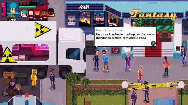 Sin ser una virguería técnica, 'Crossing Souls' es muy vistoso.