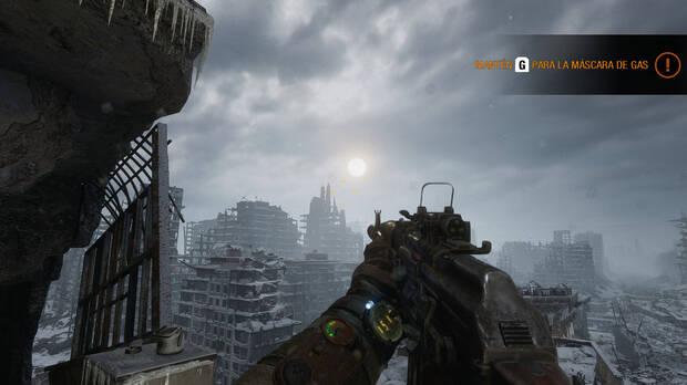Imagen de 'Metro Exodus' en un PC en calidad máxima.