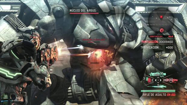 En 'Vanquish' lucharemos contra gigantescos jefes desde el mismísimo principio del juego.