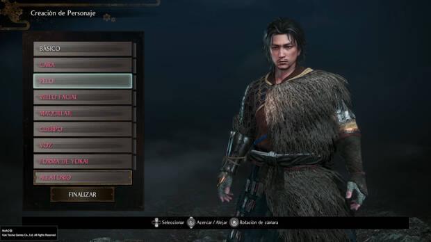 Al comienzo del juego podremos crear a nuestro personaje con el correspondiente editor, el cual será bastante completo.