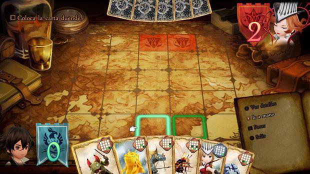 Hay un curioso y elaborado minijuego de cartas que nos ha resultado muy adictivo y que nos recuerda ligeramente a lo visto en clásicos como 'Final Fantasy VIII' o 'Final Fantasy IX'.